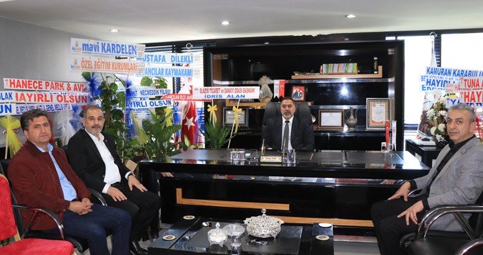 Başkan Alan, Palu ve Kovancılar Belediye Başkanlarını Ziyaret Etti