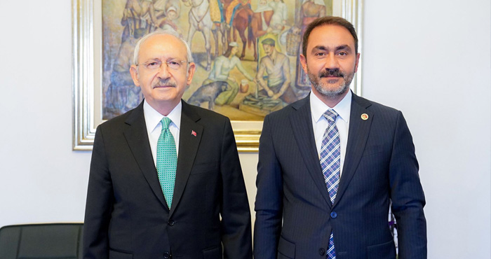 Başkan Duran, Genel Başkan Kılıçdaroğlu ile Görüştü