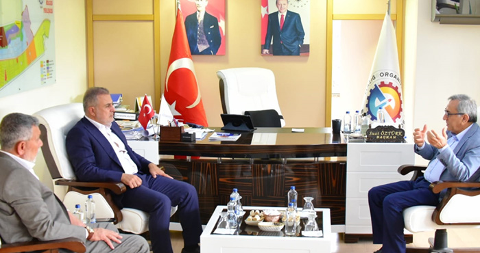 Bulut, Elazığ OSB Başkanı Öztürk'ü ziyaret etti