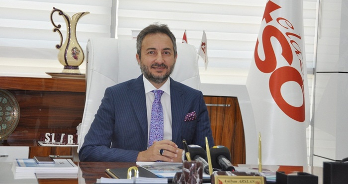 Başkan Arslan: '12 Kasım'da yapılacak Elazığ TSO Seçimlerinde Aday Olmayacağım'