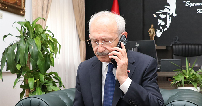 Kılıçdaroğlu ve Erol'dan, Gülbay'a taziye telefonu