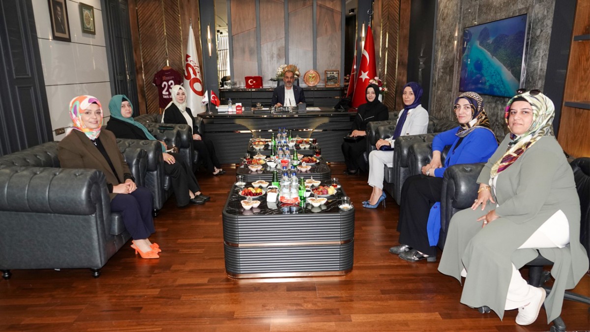 ELSAD Kadın Kolları Komisyonu, Başkan Alan’ı ziyaret etti
