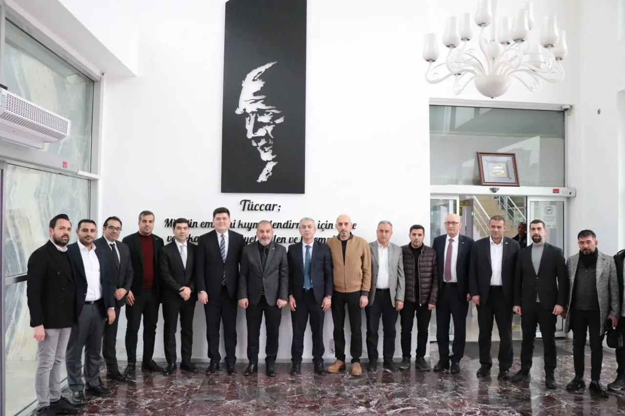 Özbekistan Heyetinden Başkan Alan'a Ziyaret