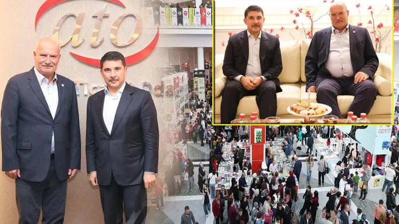 ATO Başkanı Gürsel Baran, Hasan Doğan’ın imza gününe katıldı