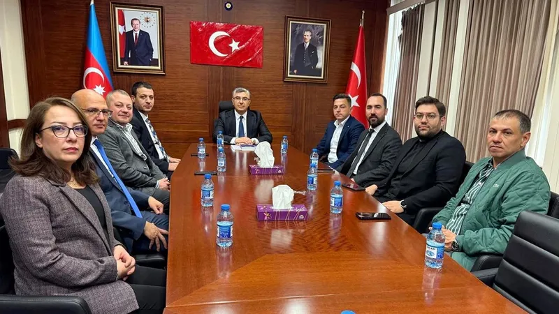 Beypazarı Ticaret Odası Yönetimi Bakü