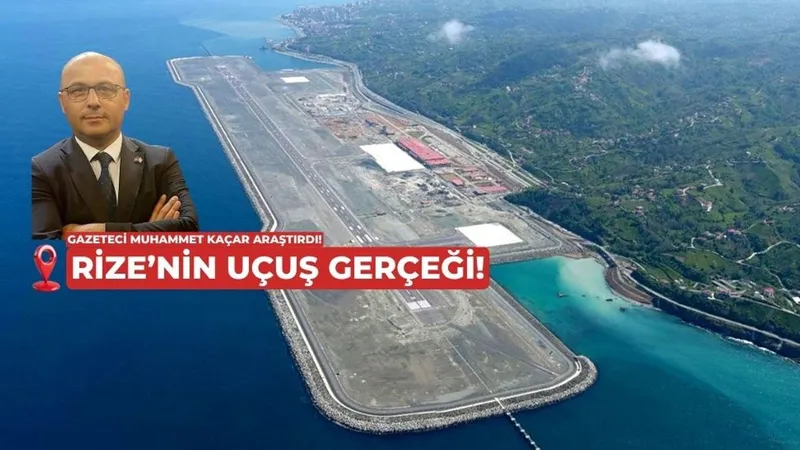 Rize’nin uçuş gerçeği ortaya çıktı; Söylenti çok, girişim yok!”