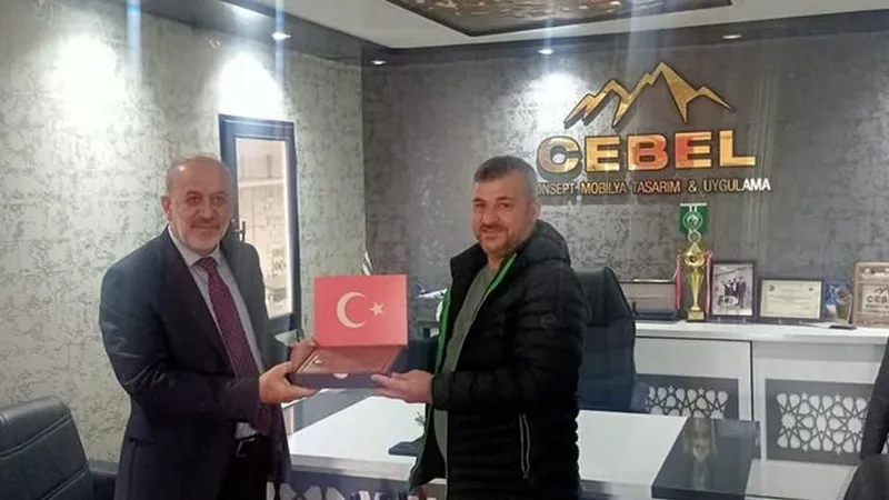 Müftü Biçer’den hayırsever iş insanı Demirel