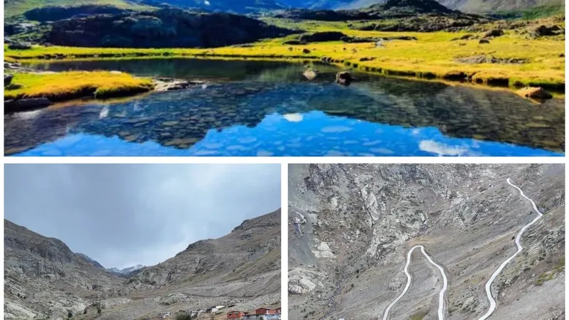 Artabel Gölleri Tabiat Parkı’nda ulaşımı kolaylaştıracak beton yol çalışmaları devam ediyor.