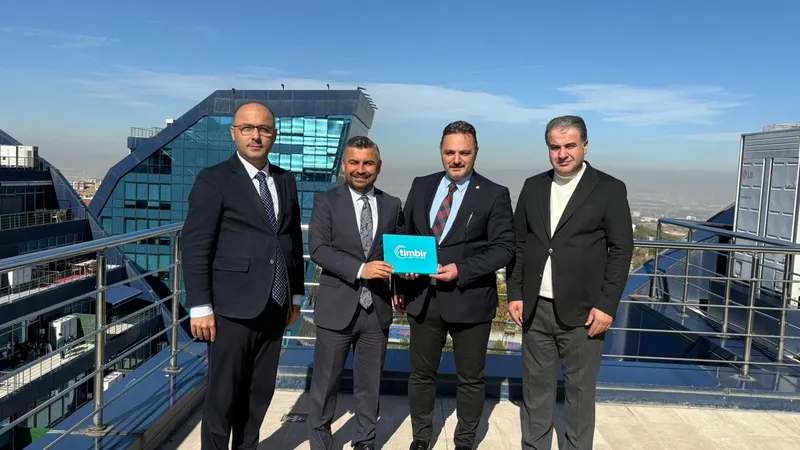 TİMBİR heyetinden EHSİM’e ziyaret