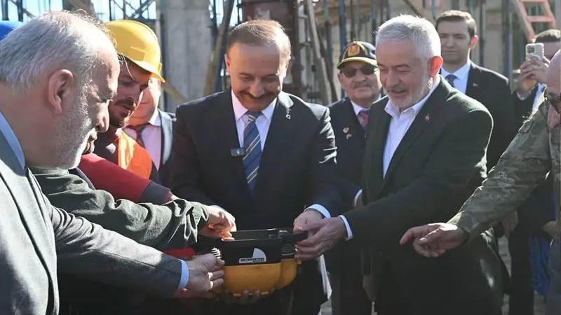 40. komando eğitim tugay komutanlığı Camii’nin temeli atıldı