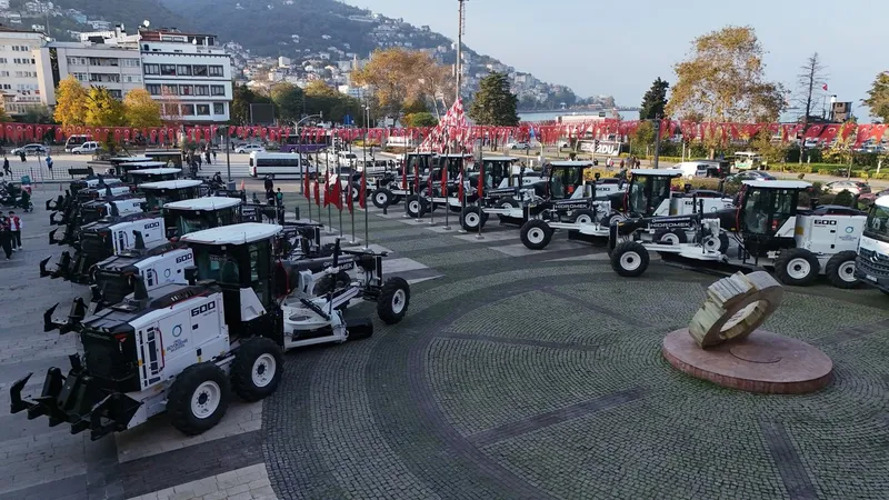 Büyükşehrin araç filosu her geçen gün genişliyor