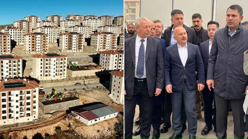 Bakan Murat Kurum Adıyaman’da: “350 bininci deprem konutu teslim ediliyor”