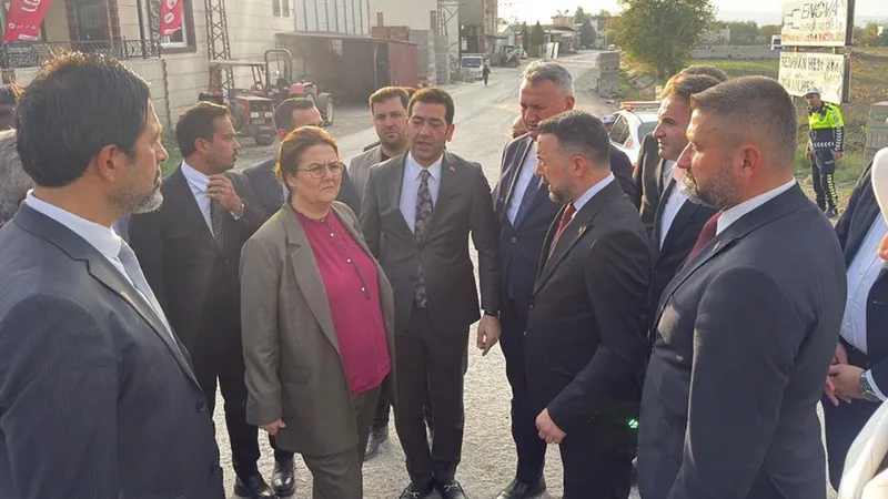 Çiftlik–Karagedik Grup yolunda çalışmalar hızla ilerliyor