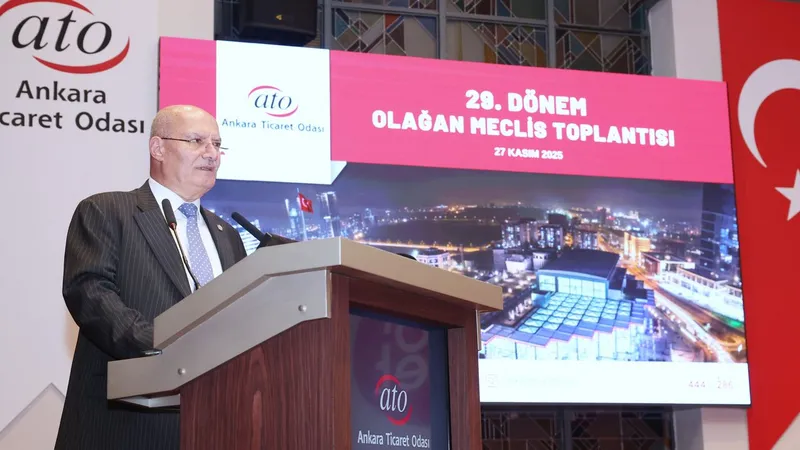 ATO Başkanı Baran, ATO Meclis toplantısında ekonomiye ilişkin değerlendirmelerde bulundu