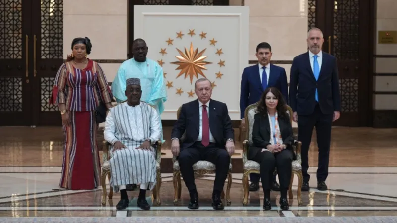 Cumhurbaşkanı Erdoğan, 5 ülkenin büyükelçisinden güven mektubu kabul etti