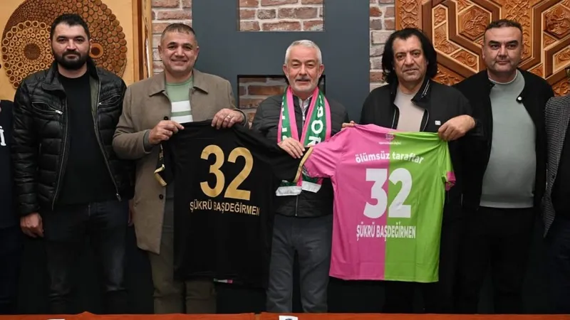 Başkan Başdeğirmen, ISBAŞ Isparta 32 spor ile bir araya geldi