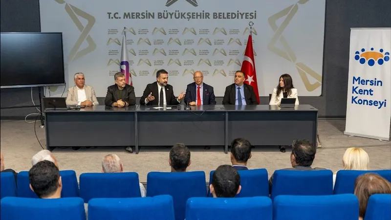 Ankara Kent Konseyi ve Mersin Kent Konseyi Arasında Kardeş Kent Konseyi protokolü imzalandı!