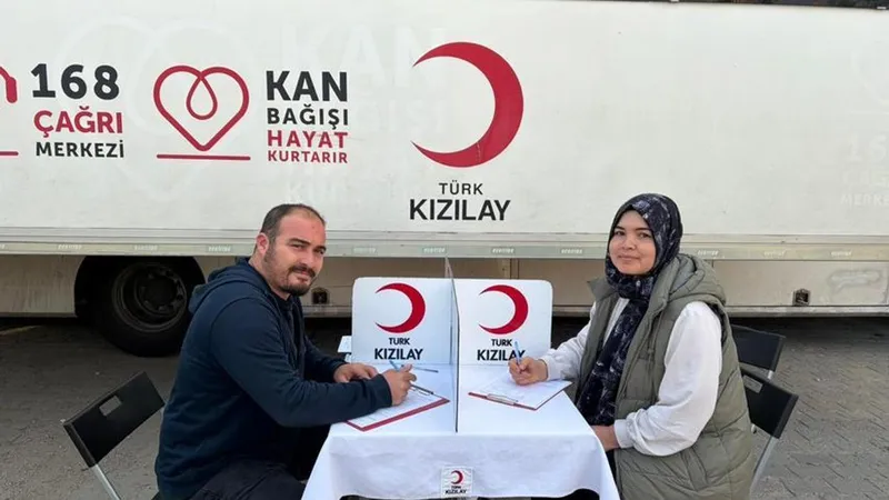 Çineli veliler kanlarını bağışladı