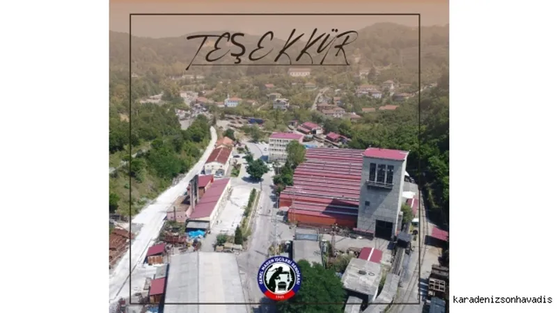 Yeni  havalandırma kuyusu için teşekkür