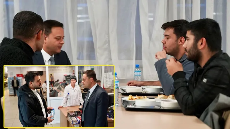 Isparta KYK yurtları yakından takip ediliyor