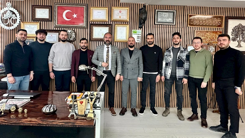 Genç MÜSİAD Sivas, Tokuş’u ziyaret etti