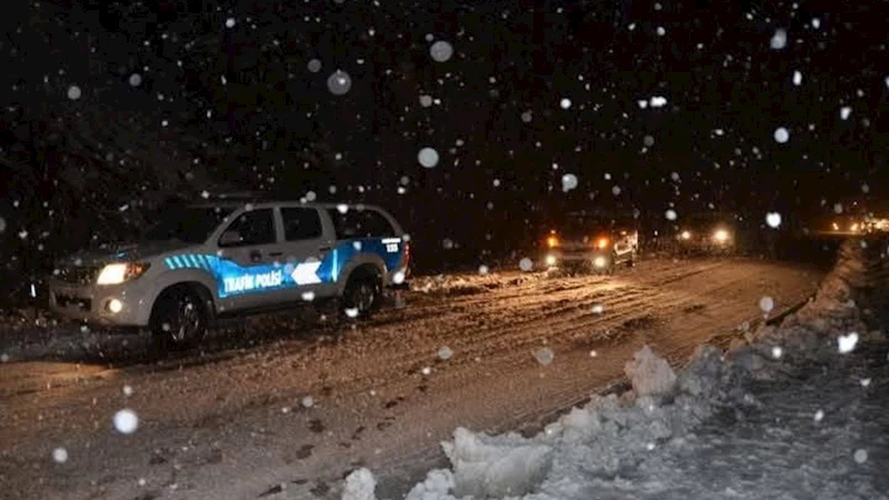Antalya’ya nisan ortasında kar sürprizi