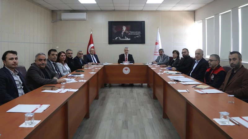 Kırıkkale’de zirai don ve tarımsal faaliyetler masaya yatırıldı