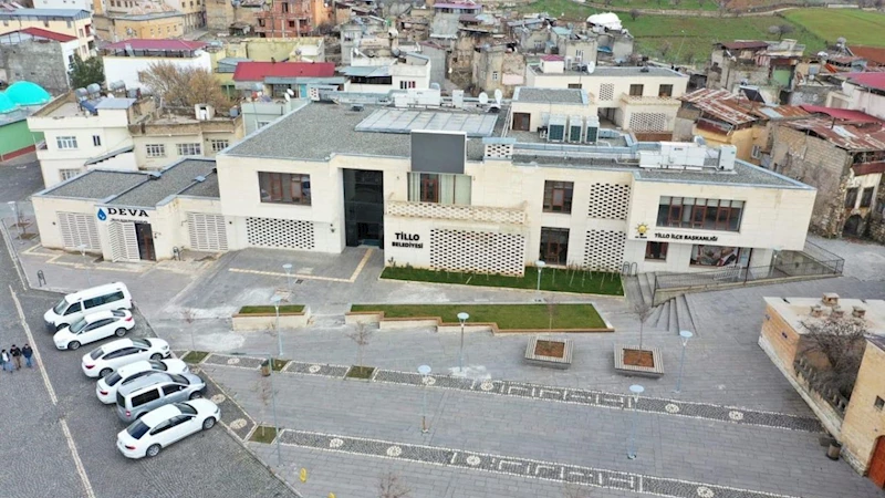 Tillo belediye hizmetleri ile marka ilçe oldu