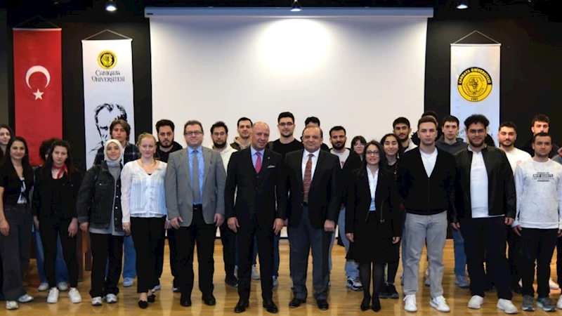 ASO Başkanı Seyit Ardıç, Çankaya Üniversitesi’nde gençlerle bir araya geldi