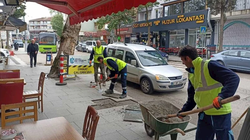 Kocaeli Büyükşehir’den yaya ulaşımına önemli dokunuşlar
