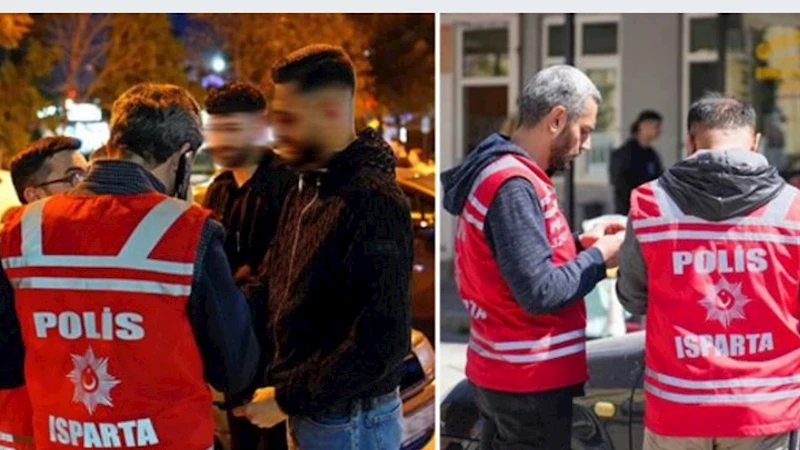 Isparta’da geniş çaplı huzur ve güven uygulaması