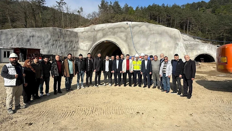 Milletvekili Avcı: “Kilimli-Filyos tünel ve karayolu çalışmalarımız aralıksız devam ediyor”