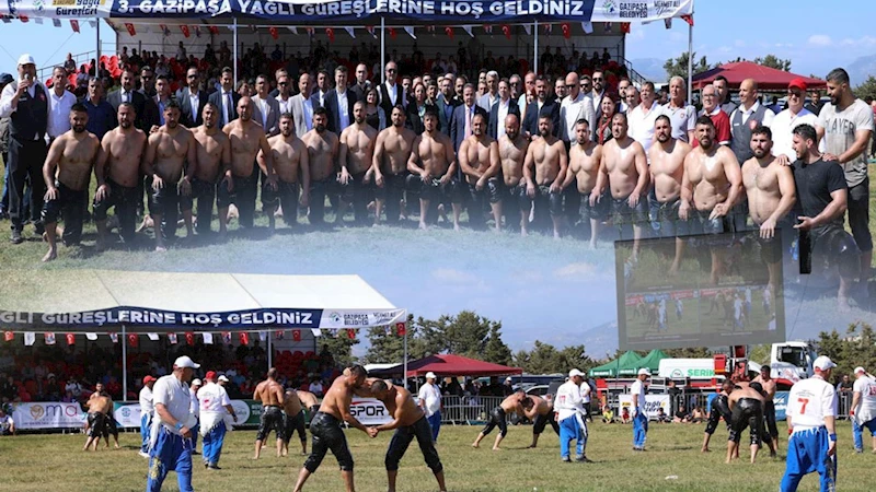 Gazipaşa’da Ata sporu coşkusu