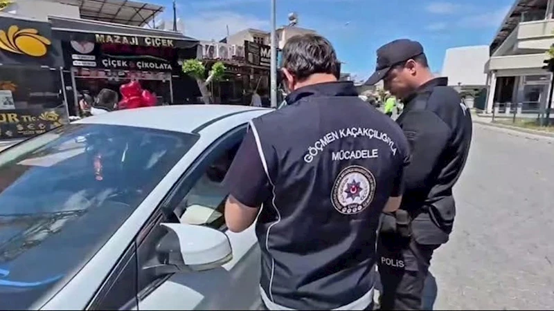 Antalya’da yapılan denetimlerde 9 düzensiz göçmen yakalandı