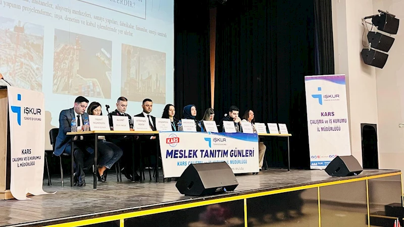 Kars’ta “İŞKUR Meslek Tanıtım Günü” etkinliği düzenlendi