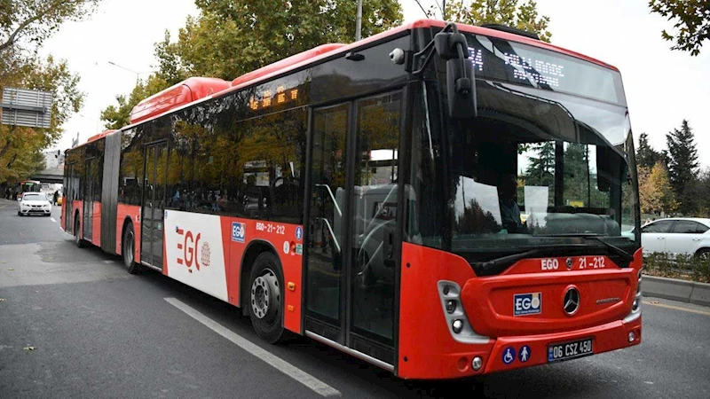 Ankara’da 23 Nisan’da toplu taşıma ücretsiz