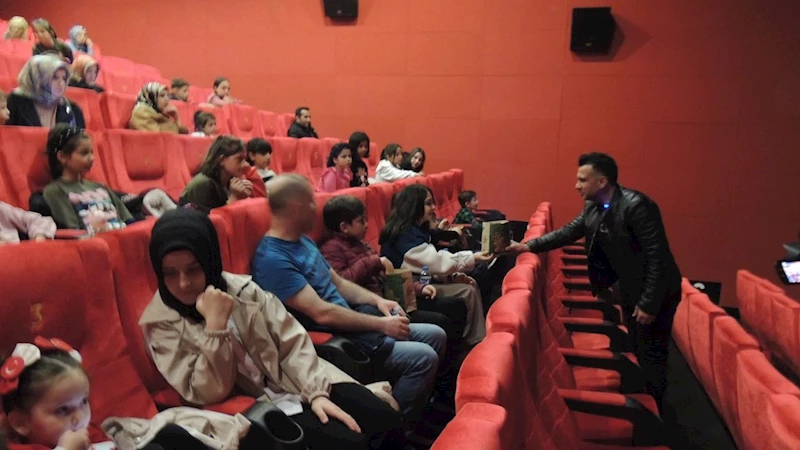 Şehit ve gazi çocukları 23 Nisan’da sinema etkinliğinde buluştu