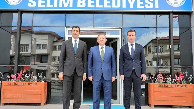 Vali Ziya Polat’tan Selim Belediyesi’ne ziyaret