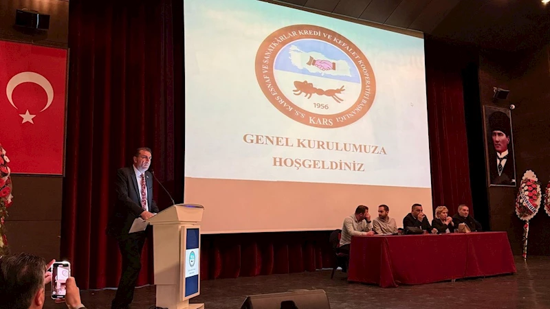 Kars Kredi ve Kefalet Kooperatifi Genel Kurulu gerçekleştirildi