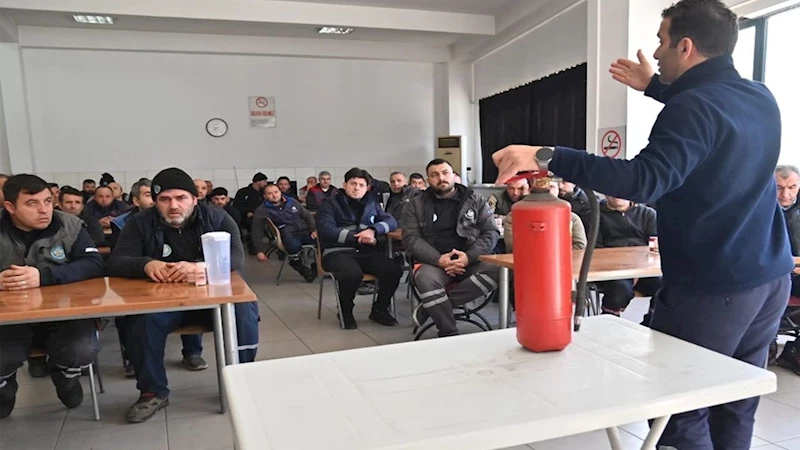 Manisa İtfaiyesi’nden üç ayda 62 bin 451 kişiye yangın eğitimi