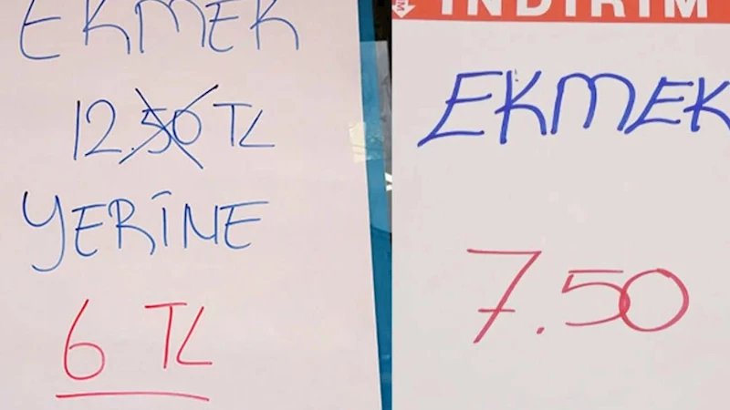 Alanya’da market rekabeti ekmeği 6 TL’ye düşürdü