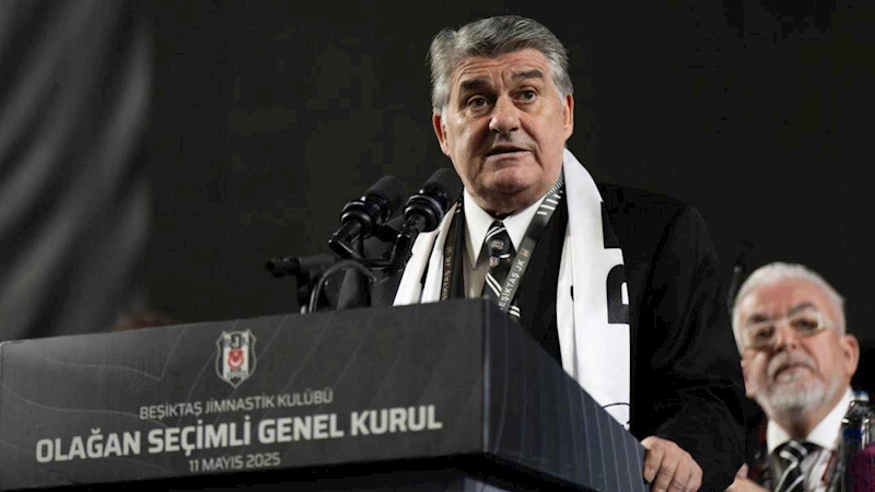 Serdal Adalı, Beşiktaş’ta yeniden başkan seçildi