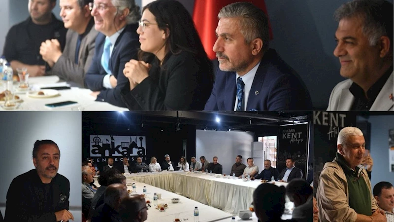 Ankara Kent Konseyi’nde esnafın sorunları masaya yatırıldı
