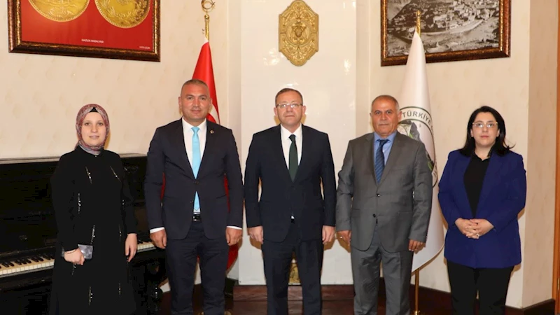 Kars SGK heyetinden Vali Ziya Polat