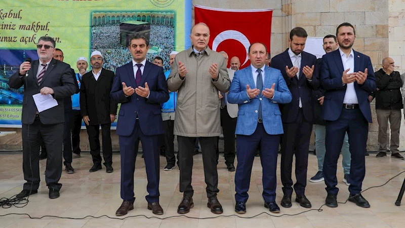 Düzce’nin ilk hac kafilesi yola çıktı