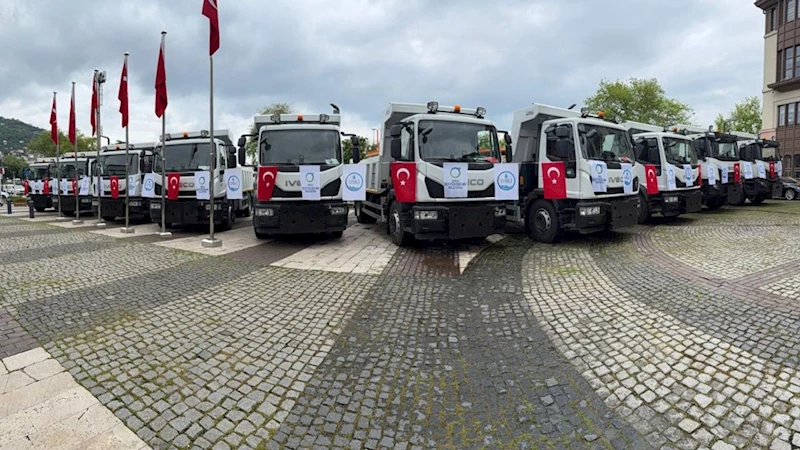 Ordu’da güçlü altyapı için yeni araçlar