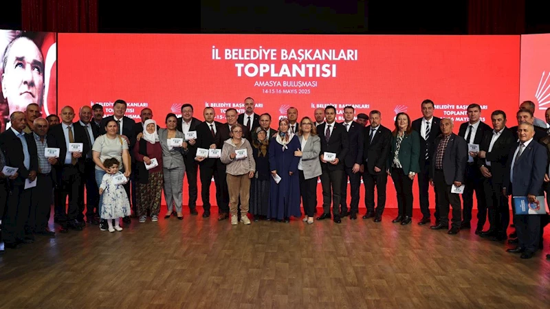 CHP’li başkanlardan Amasya’da zirai don mağdurlarına destek