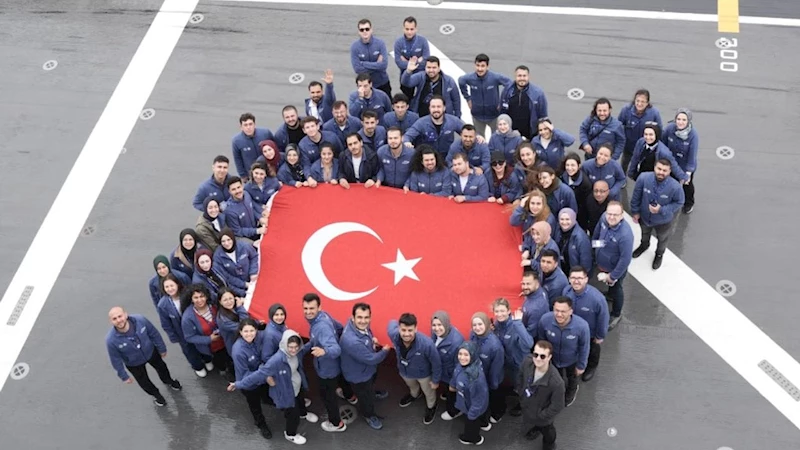Gençler, TCG Anadolu ile Samsun