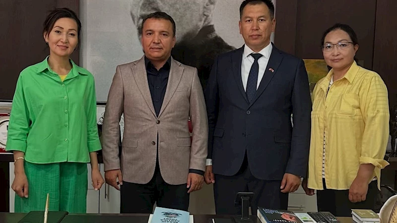 Antalya’da Kırgız medyası ile güçlü iletişim adımı