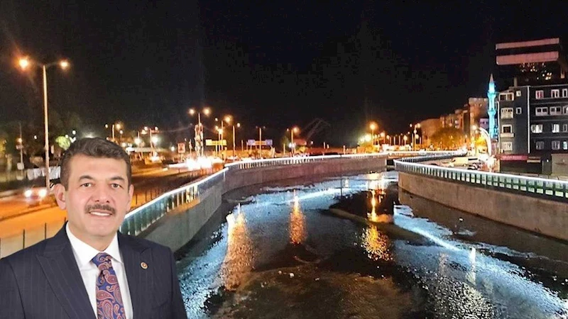 Zonguldak Deresi gece aydınlatması tamamlandı: Milletvekili Avcı